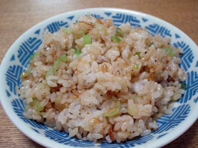 しょうゆバターチャーハン