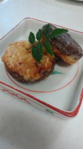 しいたけのえび豚ボール