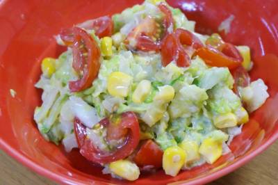 ごま風味のコールスロー