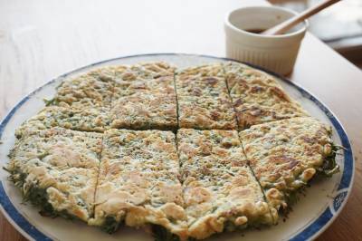 残りやさいのさくさくチヂミ