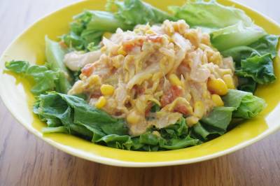 ごま風味のコールスロー