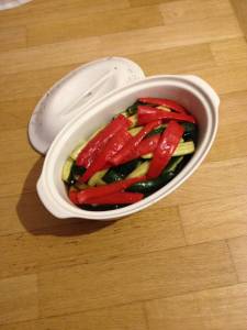 夏野菜の揚げびたし