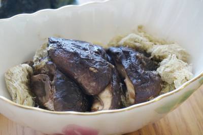 生しいたけの酒蒸し