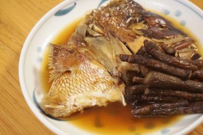 鯛のかぶと煮