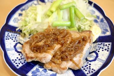 ポークソテー オニオンソース