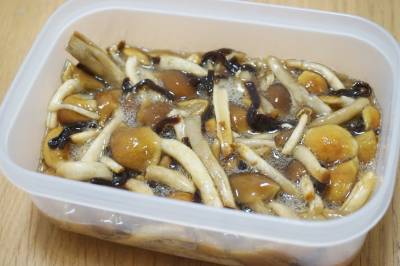 レンジ塩なめたけ