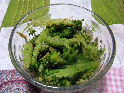 ブロッコリの簡単!ごまあえ