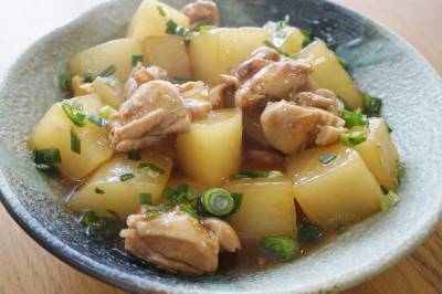 鶏もも肉の角煮風