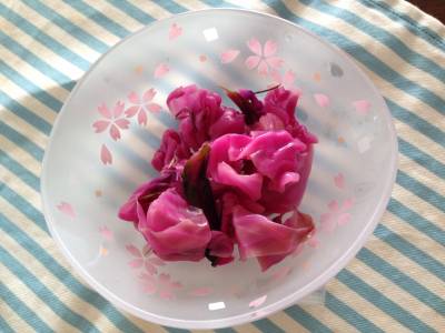 紫キャベツのピクルス