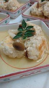 かんぴょう入り鶏だんご