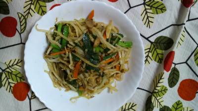 ツナもやし炒め