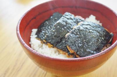 豆腐のかば焼き丼