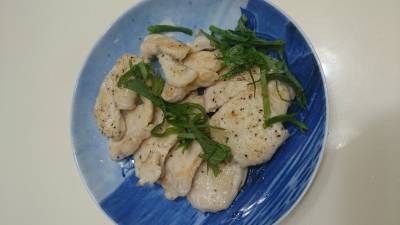鶏むね肉のさっぱり焼き