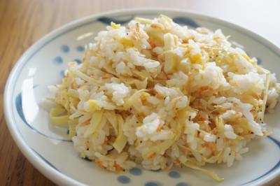 たけのこの焼きめし