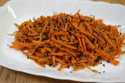 にんじんのごまきんぴら