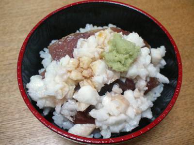 まぐろの山かけ