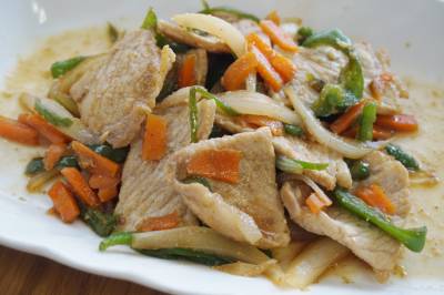 豚肉のプルコギ風