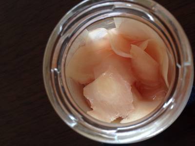 新しょうがの甘酢漬け