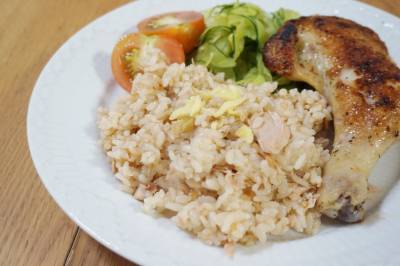 ツナの和風炊き込みご飯