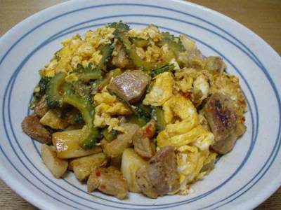 とろ玉 ゴーヤチャンプルー