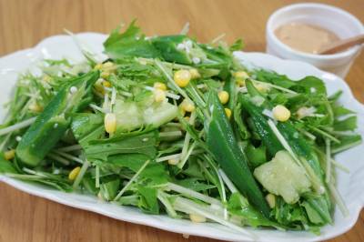 コーンのおかずサラダ