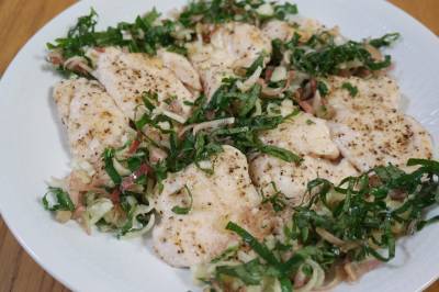 鶏むね肉のさっぱり焼き