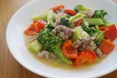 ブロッコリーの回鍋肉