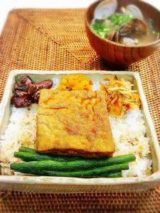 厚揚げの甘辛煮