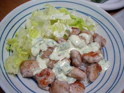 カリカリ豚マヨご飯