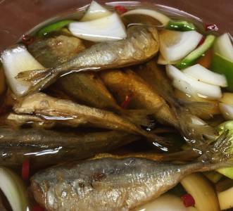 あじのしょうゆ南蛮漬け