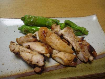 鶏もも肉の照り焼き