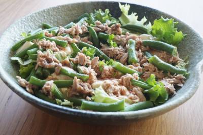 ツナと豆腐のサラダ