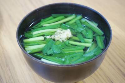 にらのすまし汁