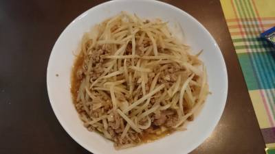もやしの中華丼