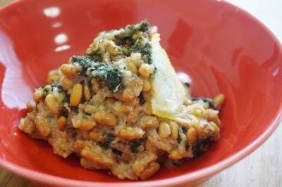 のりおろし納豆