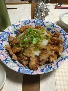 豚肉のしょうがおろしあんかけ