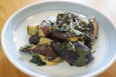 干しなすのみそ炒め