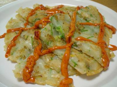 しじみのチヂミ