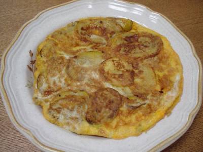 ズッキーニのオムレツ