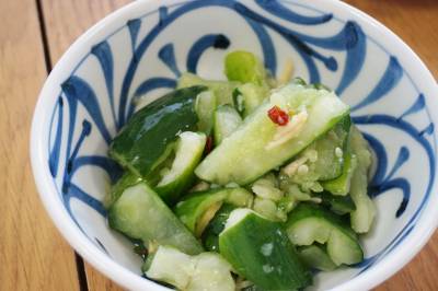 たたききゅうりの酢の物