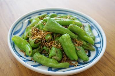 ししとうのじゃこ炒め