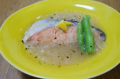 塩ざけのみぞれ煮