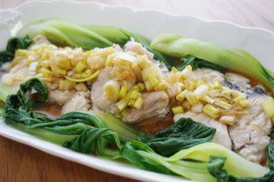 さわらのねぎソース