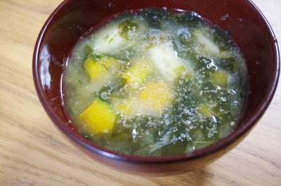 ごま風味みそ汁