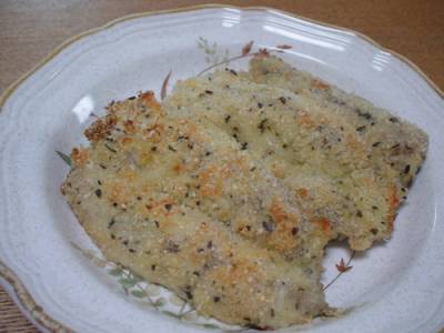 いわしのタイムパン粉焼き