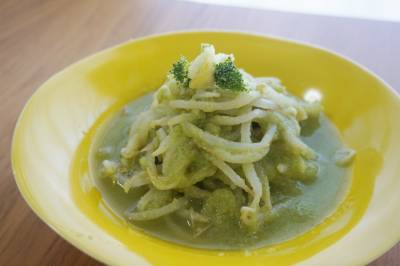 豆もやしのブロッコリーあえ