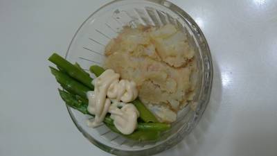 ツナ入りカレーポテトサラダ