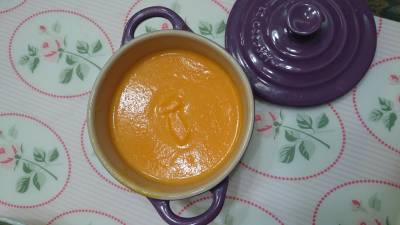 にんじんのクリームスープ