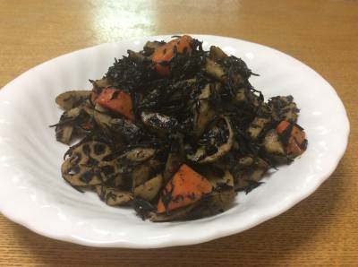 ひじきと根菜の炒め煮