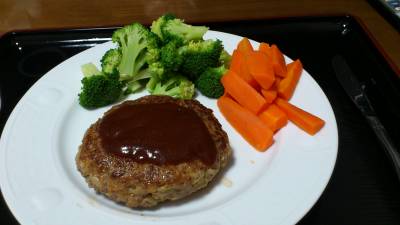 にんにくハンバーグ